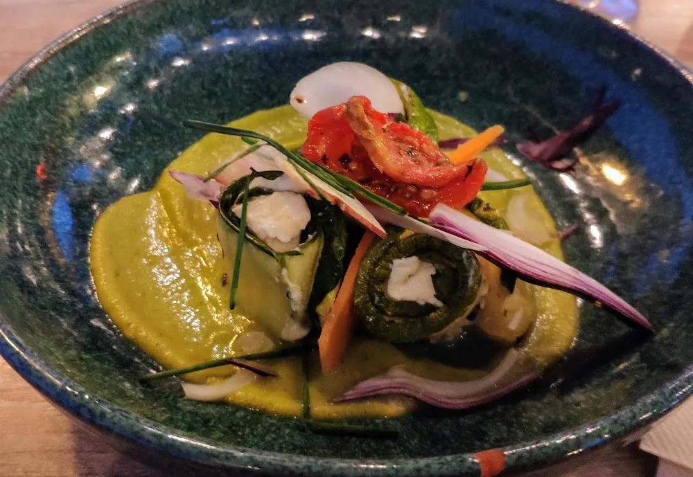 Cannelloni de Courgettes Au Fromage Frais